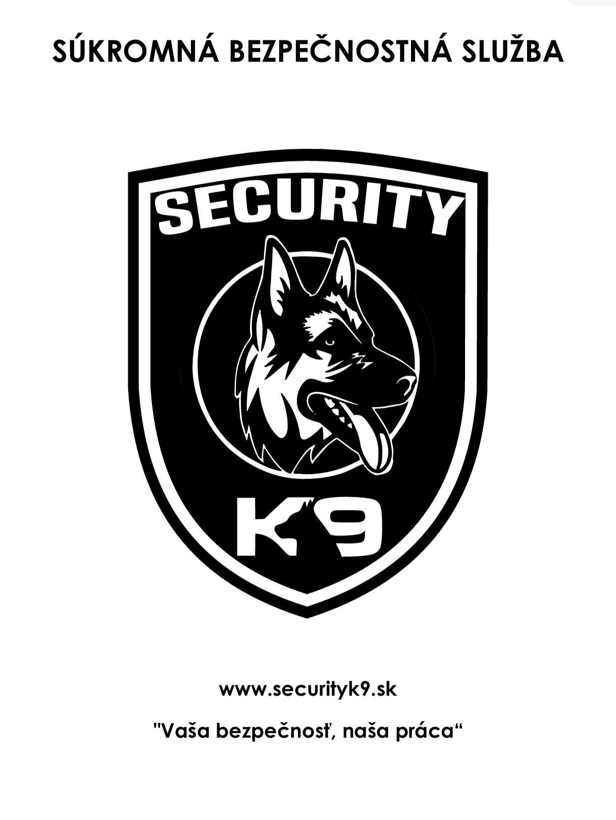 Katalóg Security - K9 biely 